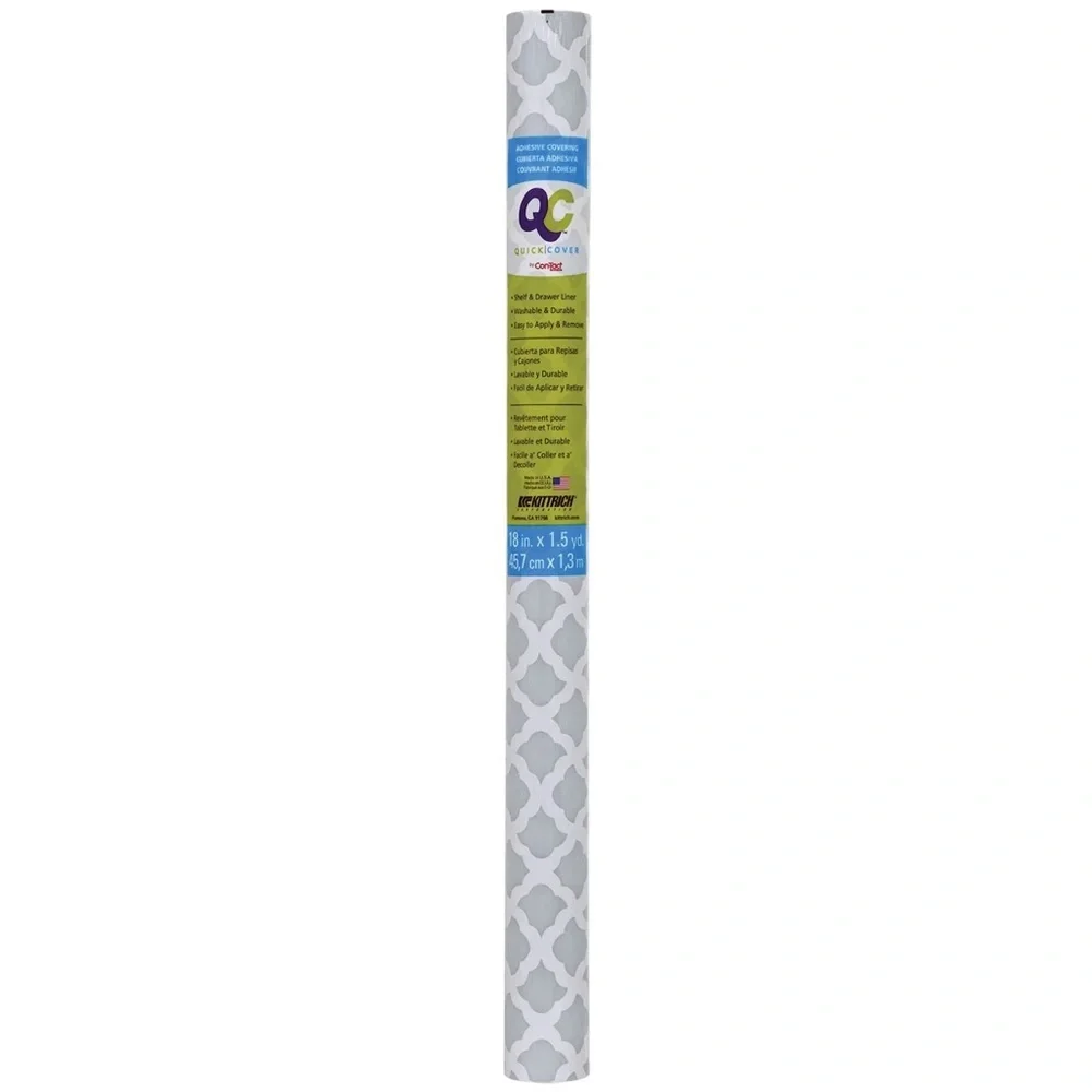 3/$20 NWT Con-Tact Quick Cover Moroccan Self-Adhesive Shelf Liners